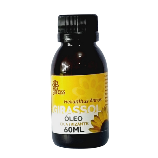Óleo de girassol cicatrizante frasco 60ml