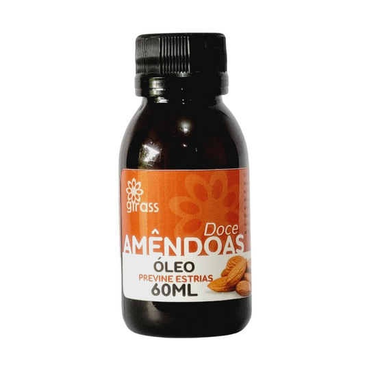 Óleo de amêndoas doce anti estrias frasco 60ml