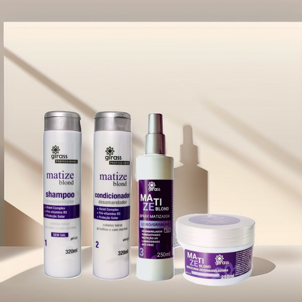 Kit Matizador Girass (4 itens)