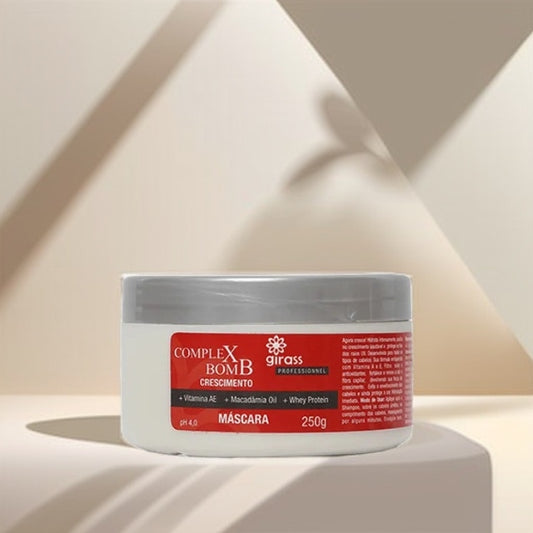 Máscara capilar crescimento pote 250g com proteína do leite