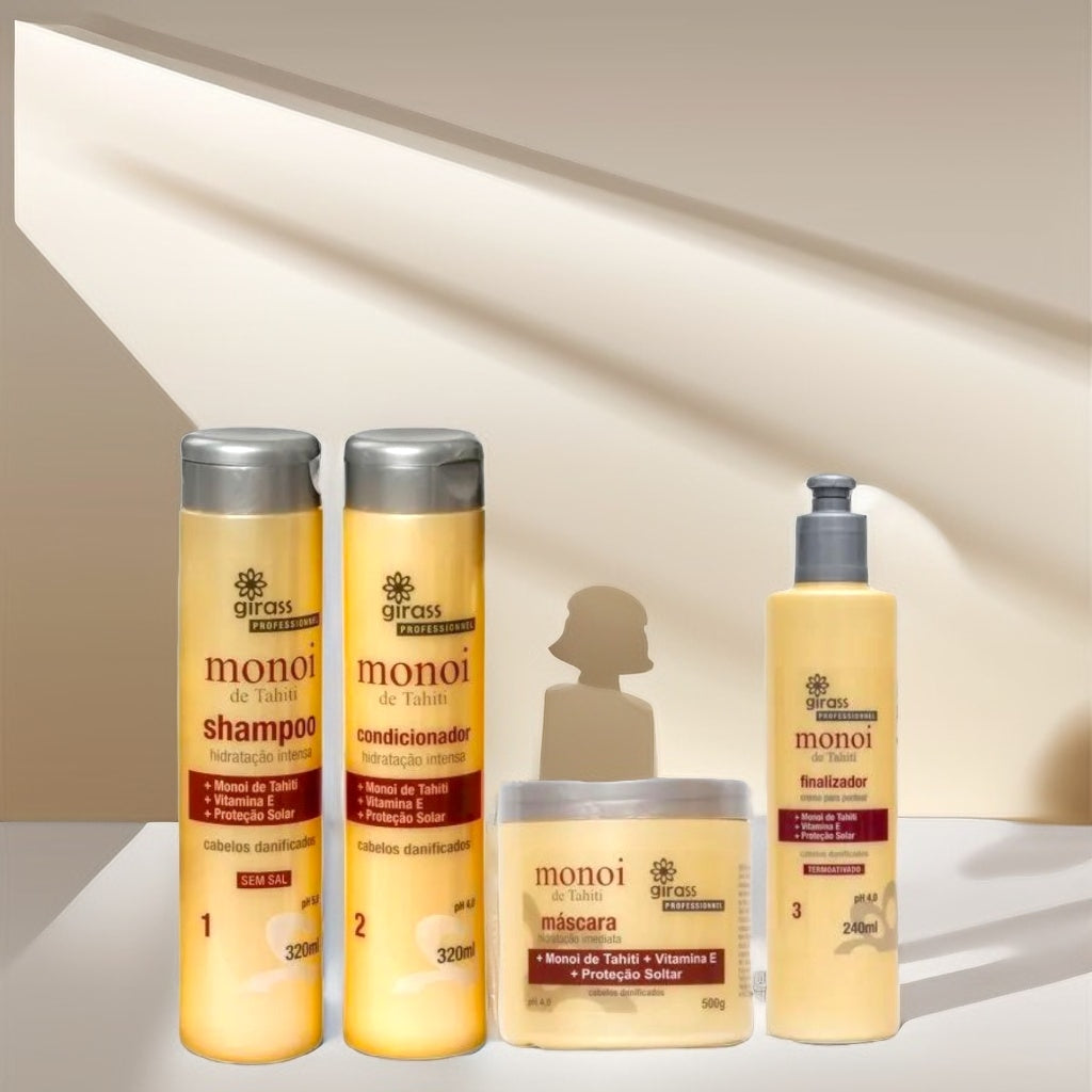 kit nutrição monoi (4 itens)