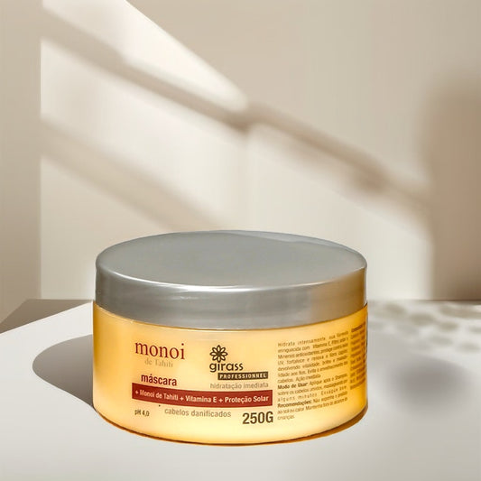 Máscara capilar nutrição pote 250g
com oleo de monoi