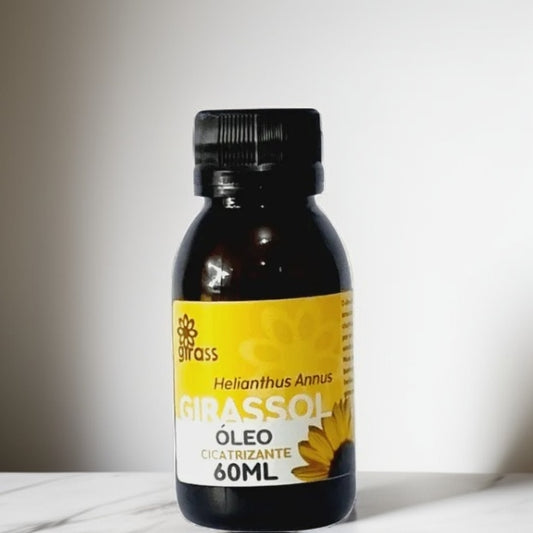 Óleo de girassol cicatrizante frasco 60ml