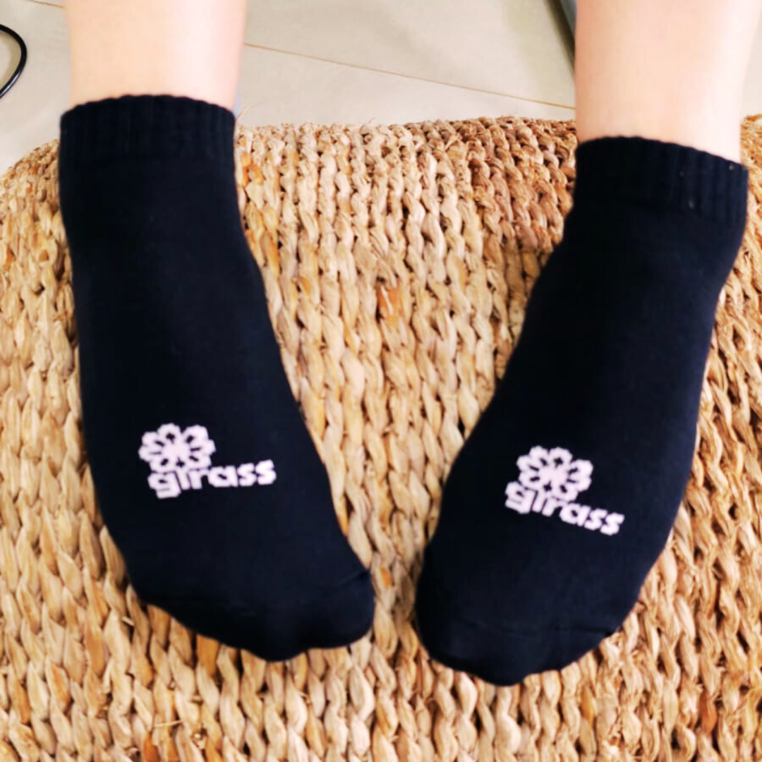 Meia Girass Sapatilha - algodão
