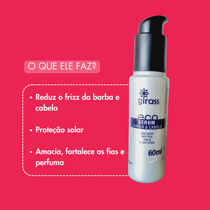 Sérum Barba e Cabelo