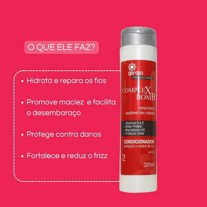 Kit Crescimento shampoo+condicionador