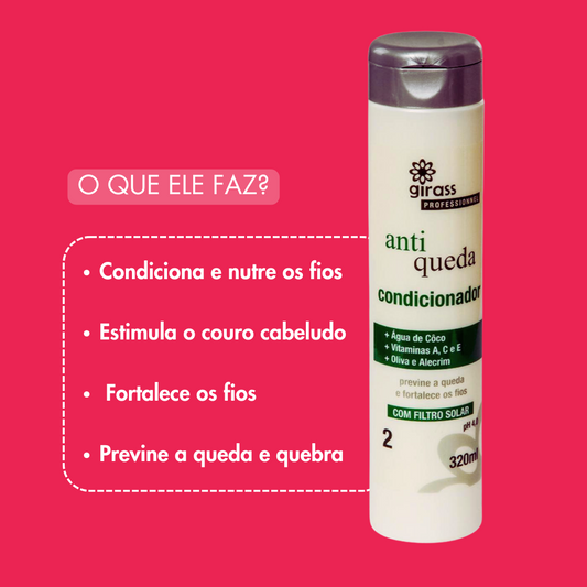 Kit AntiQueda shampoo+condicionador