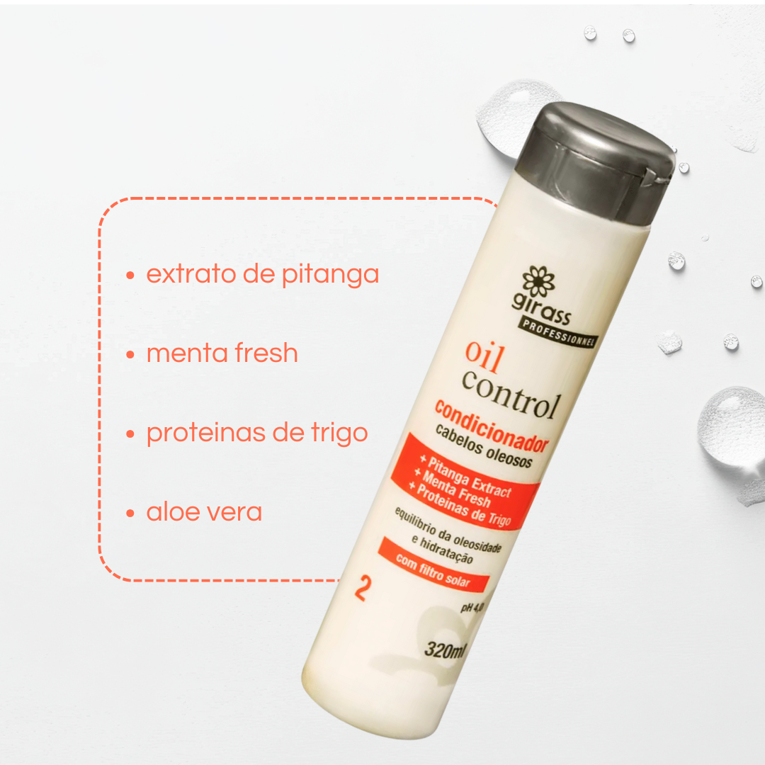 Condicionador Controle Oleosidade