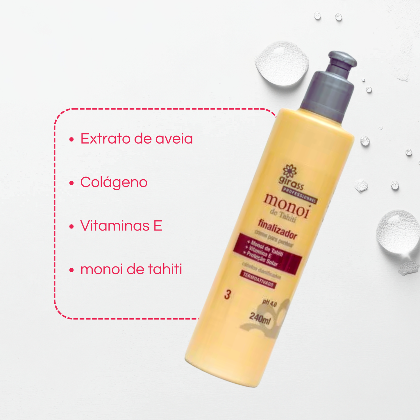 finalizador nutrição monoi