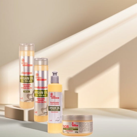 Kit SOS Girass Argan (4 itens)