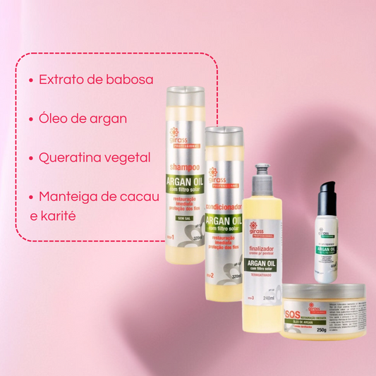 Kit SOS Argan (5 itens)