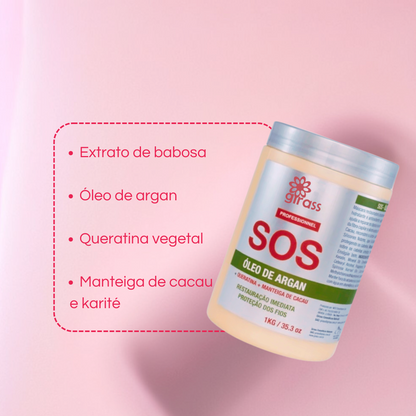 mascara reparadora SOS argan 1000ml