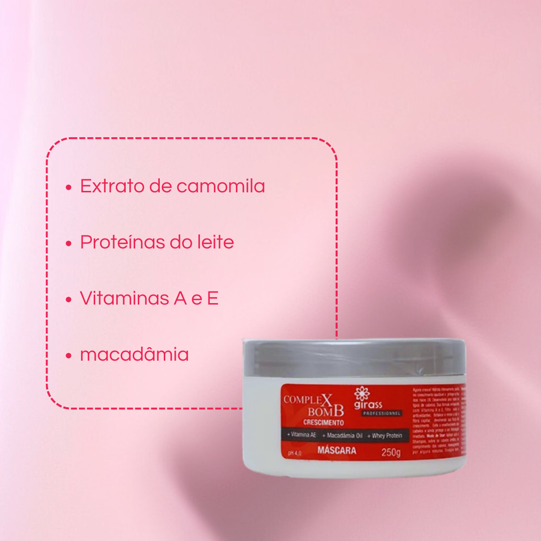 Mascara Crescimento Girass