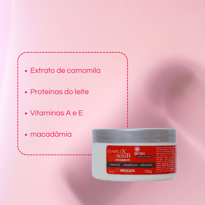 Mascara Crescimento Girass