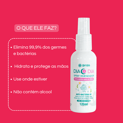 spray higienizador mãos