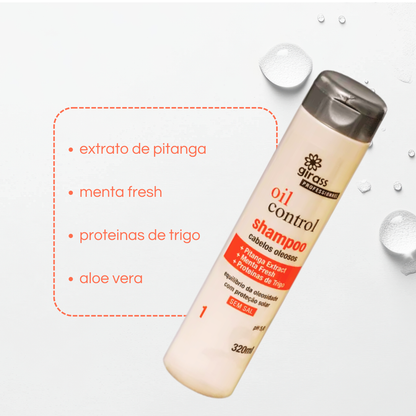 Shampoo Girass Controle de Oleosidade