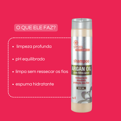 Shampoo SOS Argan
