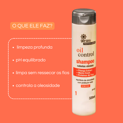 Shampoo Controle de Oleosidade