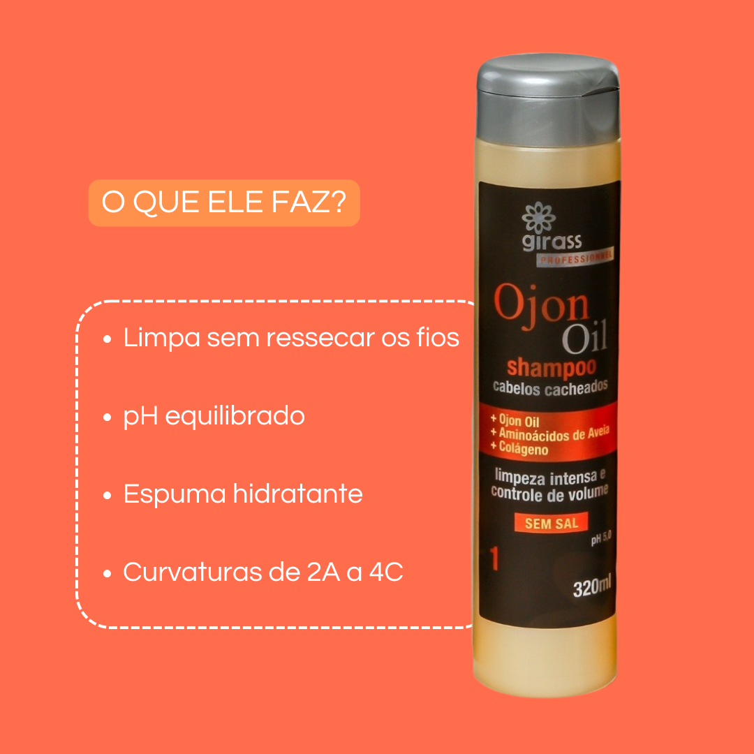 Kit Cachos sem frizz